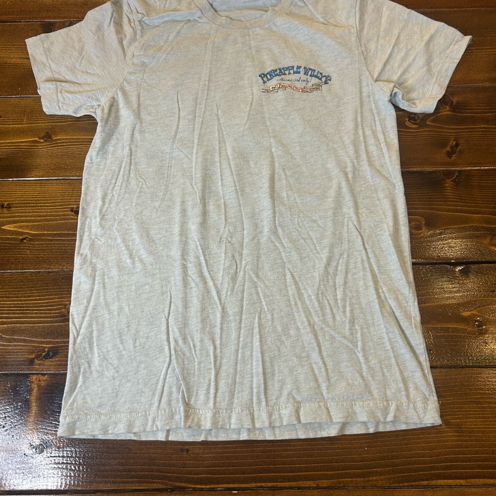 Pineapple Willy’s Baby Blue T Shirt Women’s Medium